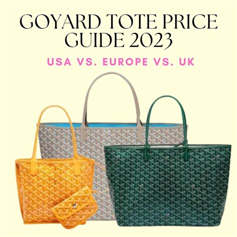 goyard shopper prices|Altro.